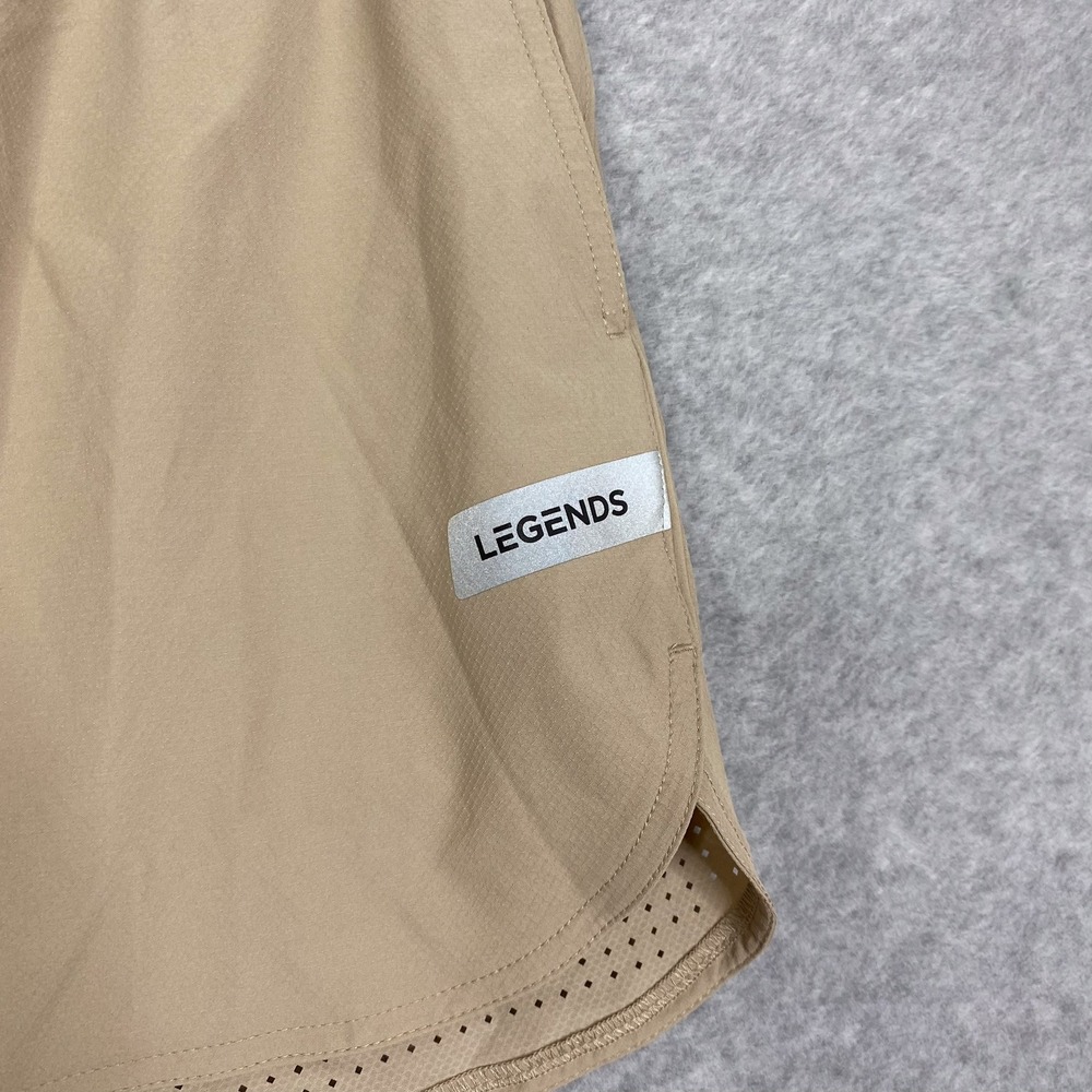 Legends Shorts Mens L Tan Luka 5" Liner - Picture 3 of 10